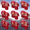 2024 Patrick Mahomes Chiefs Jersey #15 Absorb Sweat Training Outdoors Exercise Uniform Football For Adult&Kid jersey 1