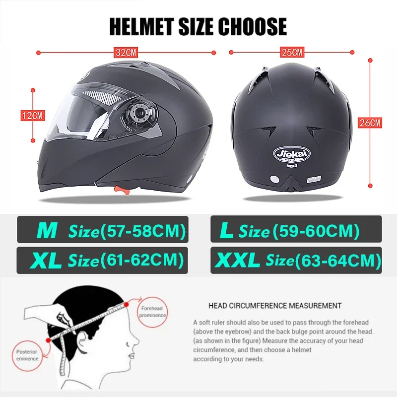  ø  , Jiekai 105 Motocicleta Casco ,  ̽ , DOT ECE