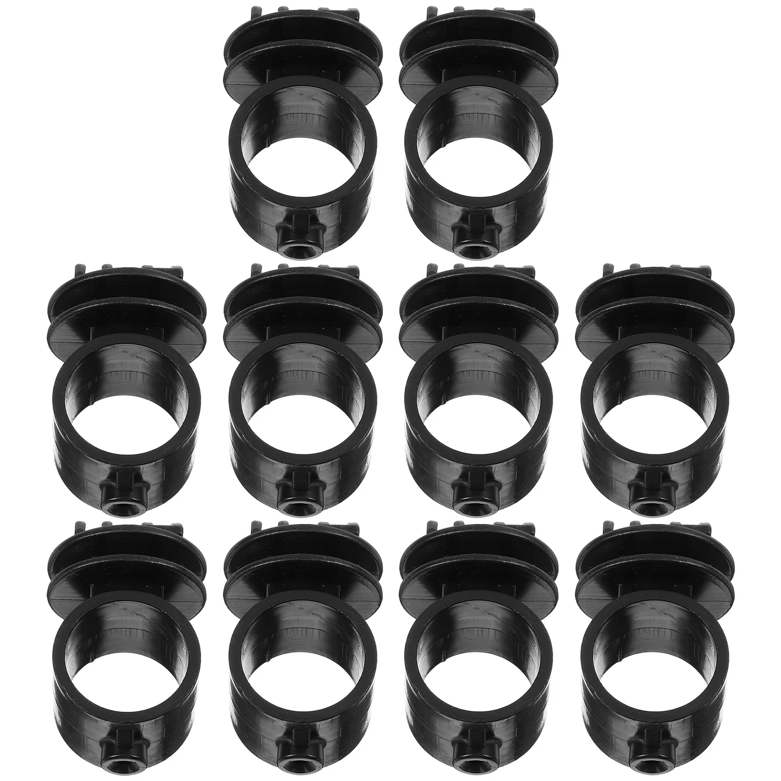 10 Pcs Electric Fence Insulators Diy Wire Tensioner Replacement Support Rod Post Wire Holding Tube Garden Fencing Trellis Gates 1