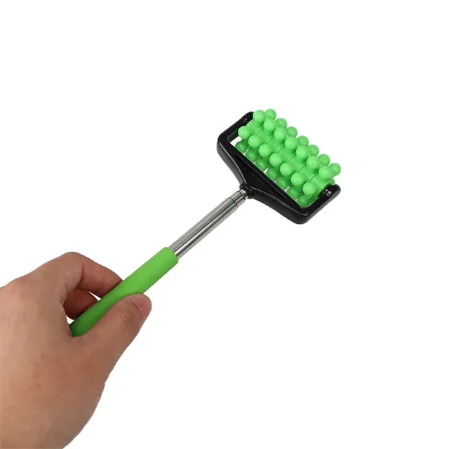 Back Scratcher Telescopic Massage Roller Relaxing Hand Massage Tool Reflexology Face Hand Foot Back Body Therapy Roller Massage 5