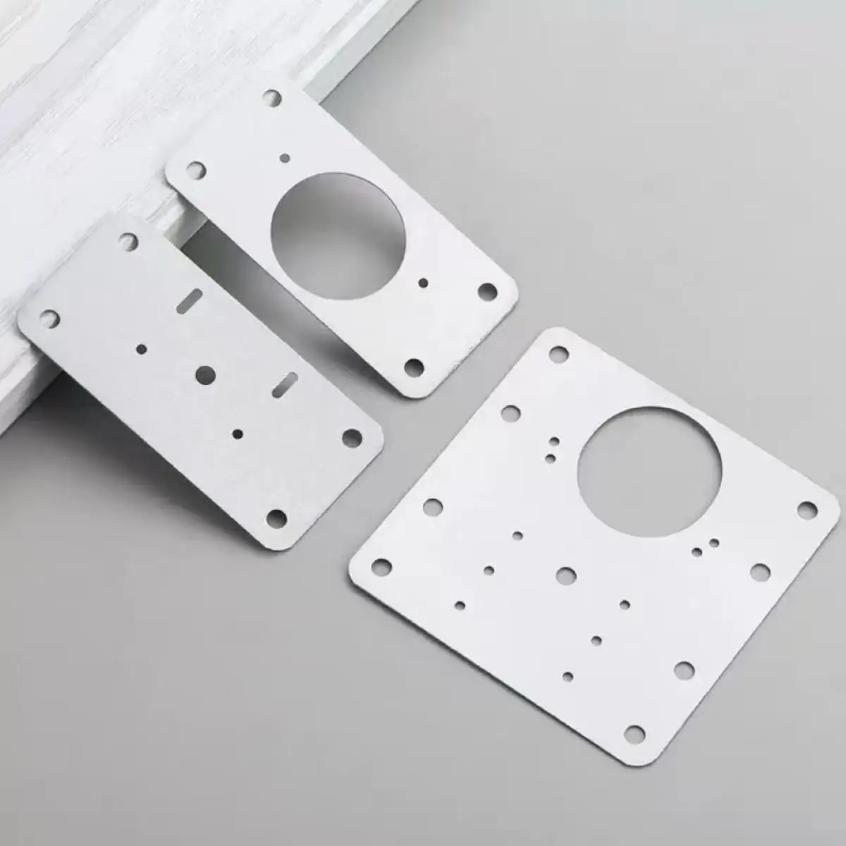 Cabinet Door Hinge Repair and Protection Plate