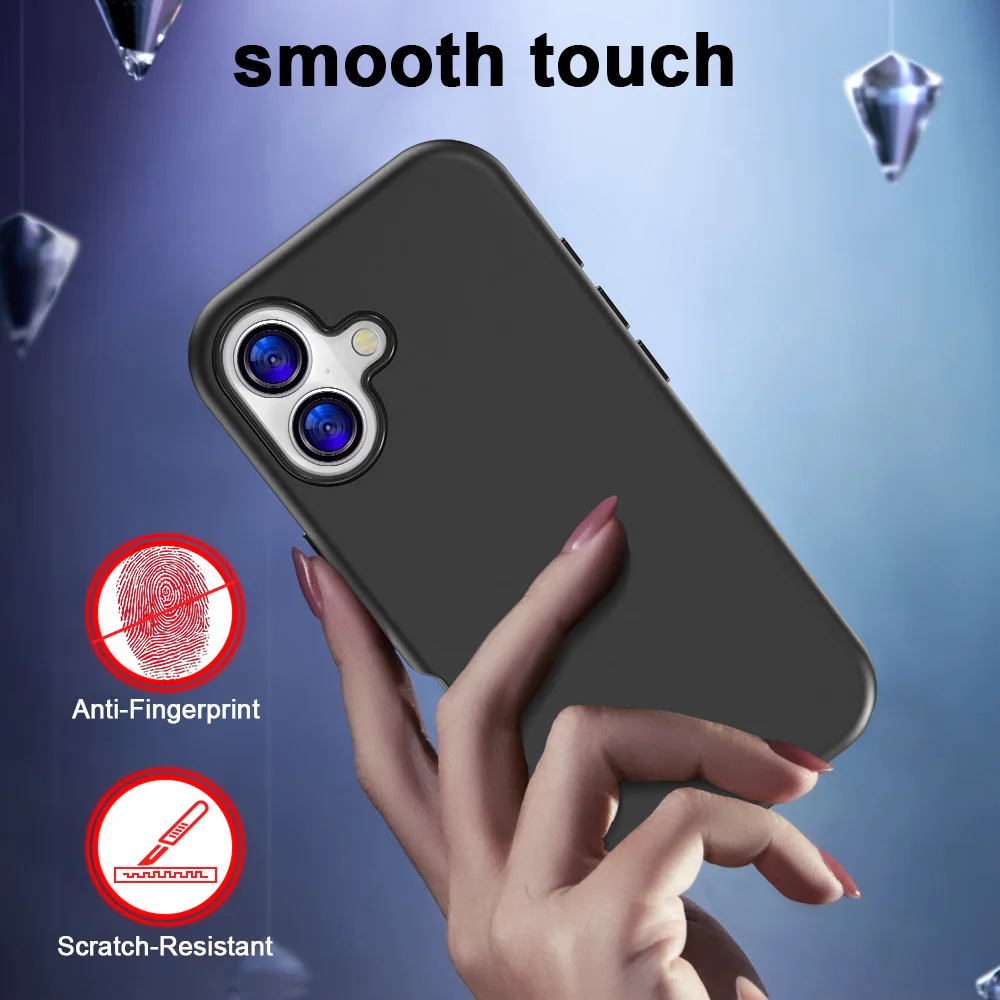 Heavy Duty Armor Rugged Phone Case - Dust-Proof, Drop-Proof, Scratch-Resistant Tough Cover