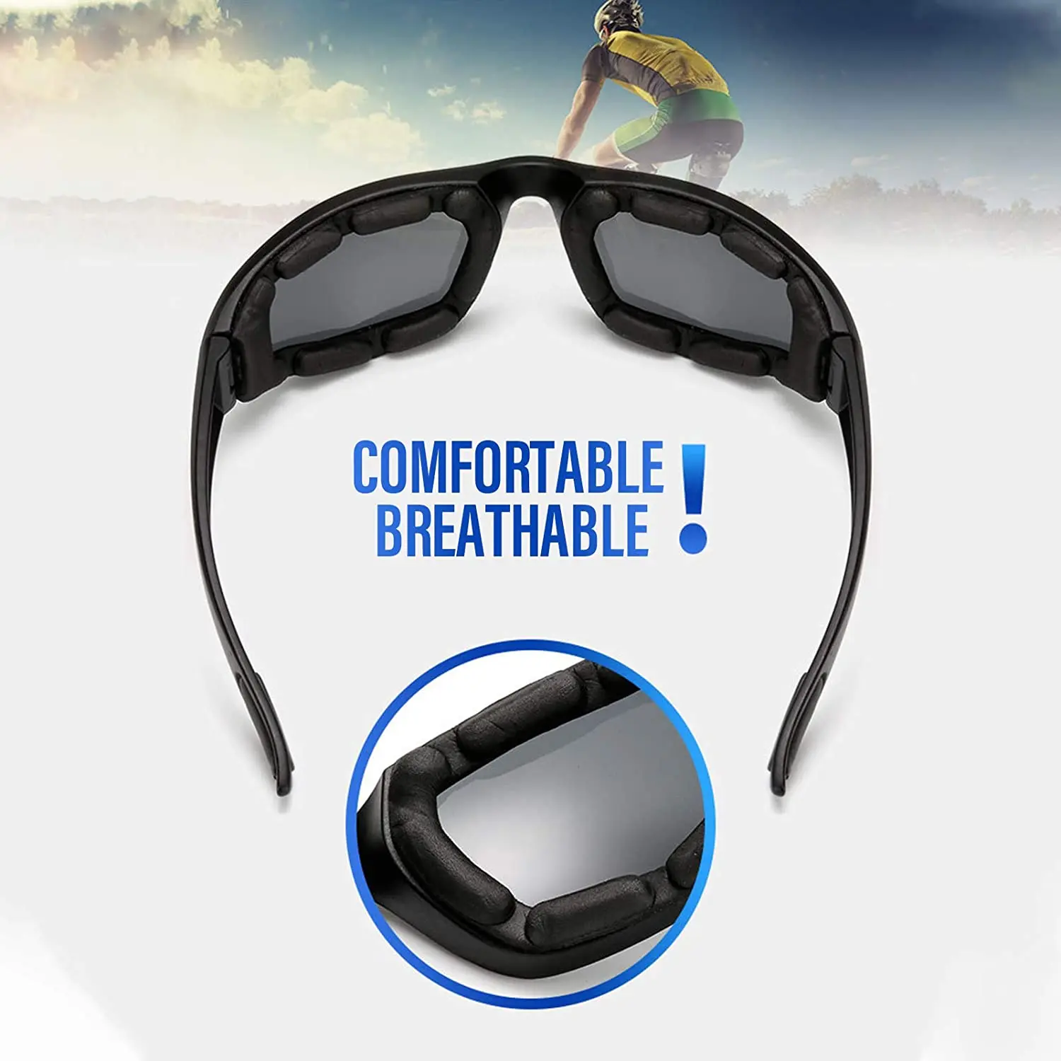 Windproof Motorcycle Glasses Men Vintage Retro UV Motorbike Motor Goggles Outdoor Ski Cycling Riding Glasses motorcycle goggles