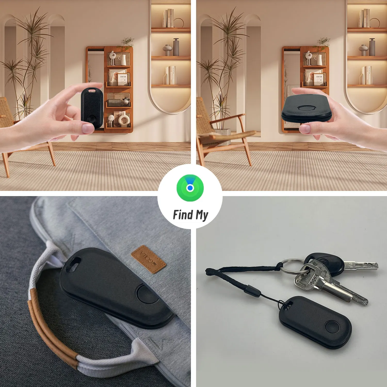 AiYaTo Mini GPS Tracker Bluetooth-compatible Itag Global Positioning Finder Anti