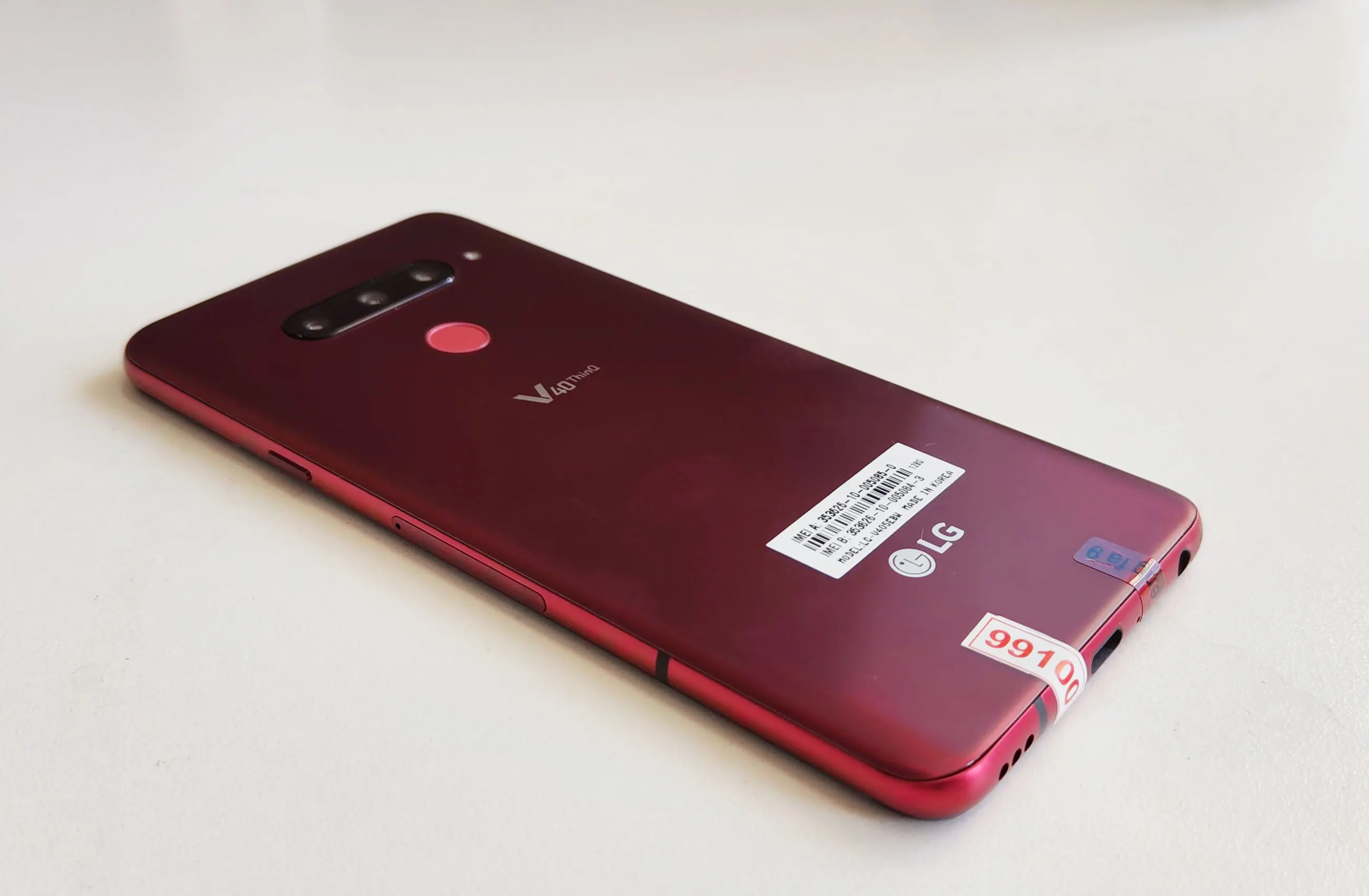 Unlocked Dual Sim LG V40 ThinQ 6.4" V405EBW 6GB+128GB/64GB V405EAW Qualcomm 845 (NO Polish/Hebrew Language) giffgaff refurbished phones