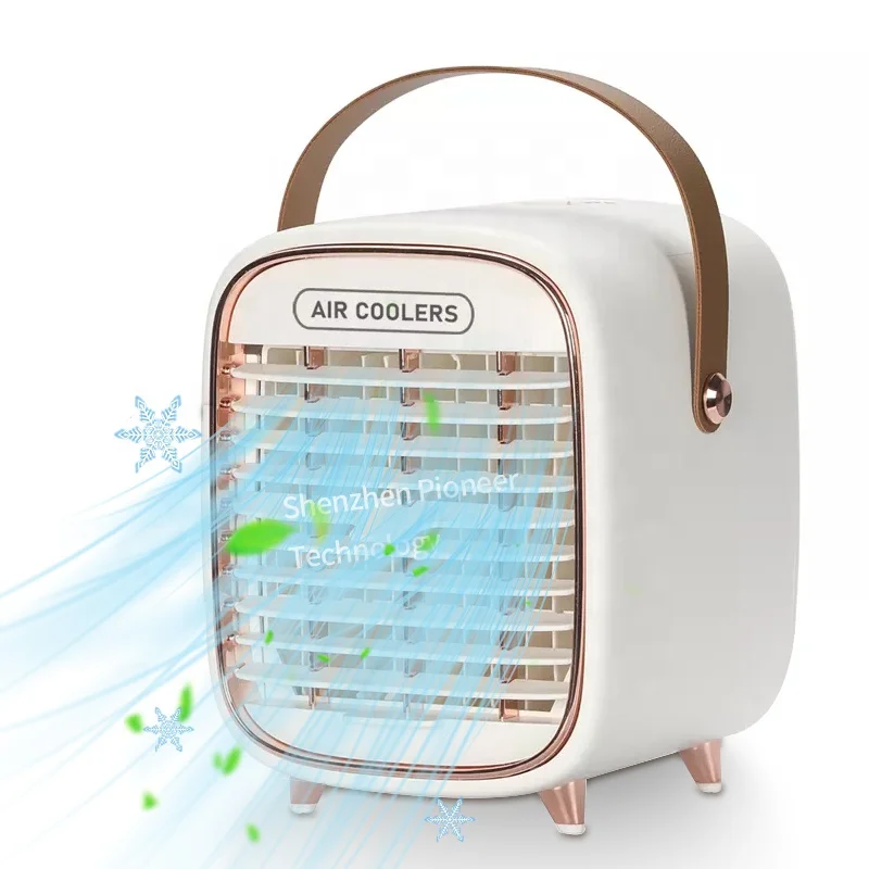 

USB Rechargeable Air Cooler Fan Mini Portable Personal Small Water Evaporation Air Coolers Conditioner Fans for Home Office New