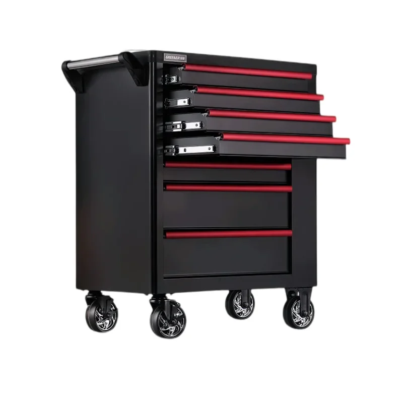 YyhcTool BoxHeavy Duty Metal Tool Cabinet Rolling Tool Chest Rolling Box With Drawers 3