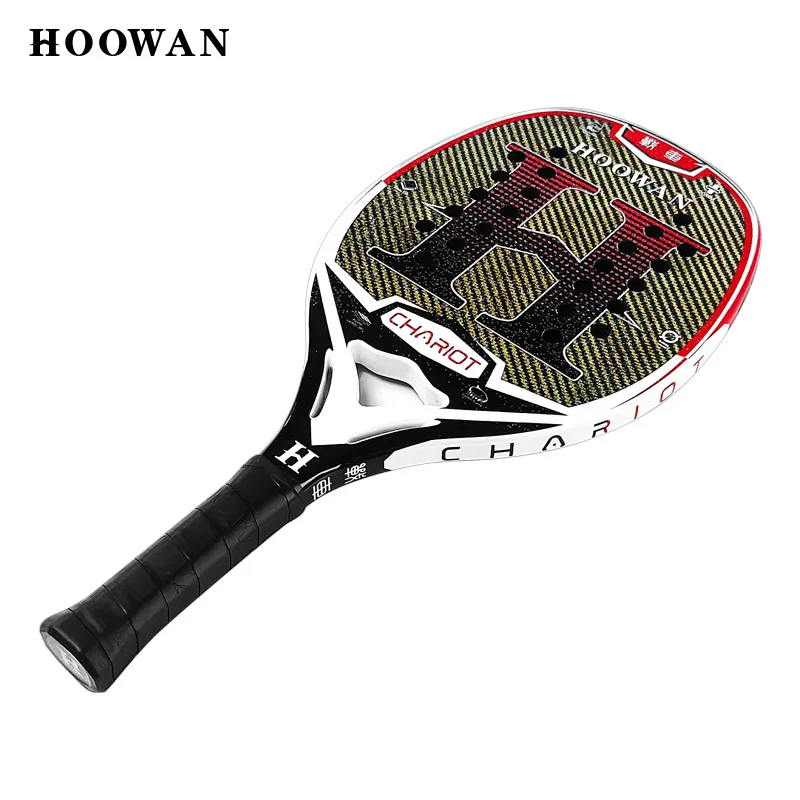 Beach Tennis Racket T700 Kevlar Carbon Fiber 20MM Mid-Hard EVA Core