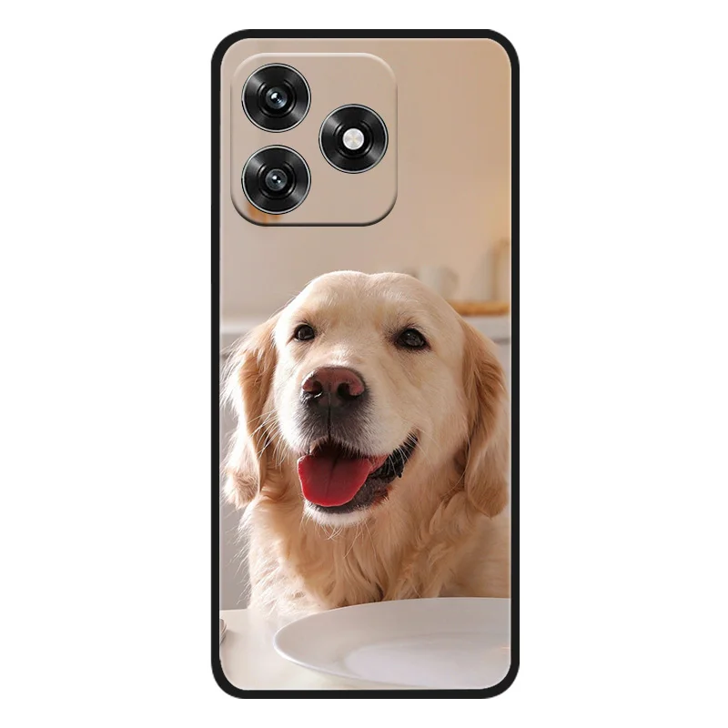 Soft Silicone Cartoon Animal Phone Case, Protective Cover