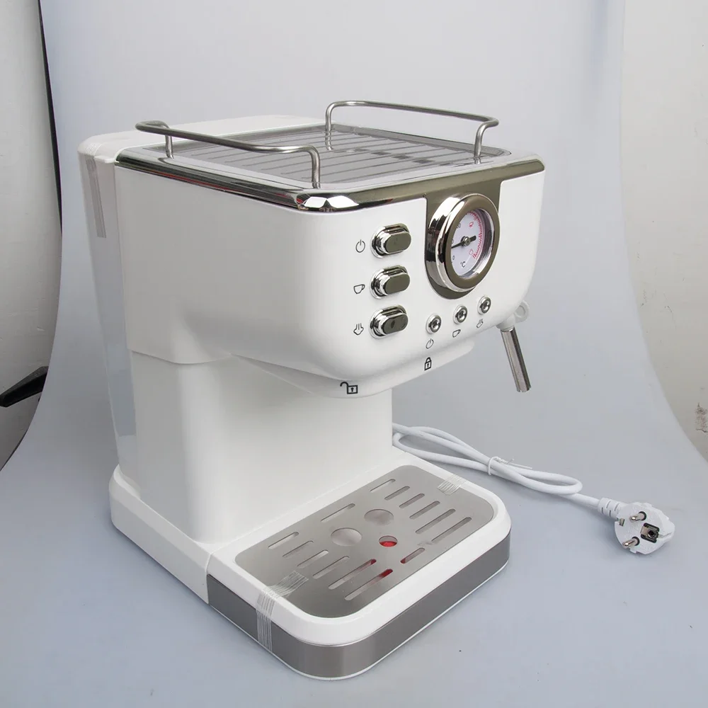 Houselin Espresso Coffee Machine 20 Bar, Professional Espresso Maker Cappuccino Machine with Steam Milk Frother 5