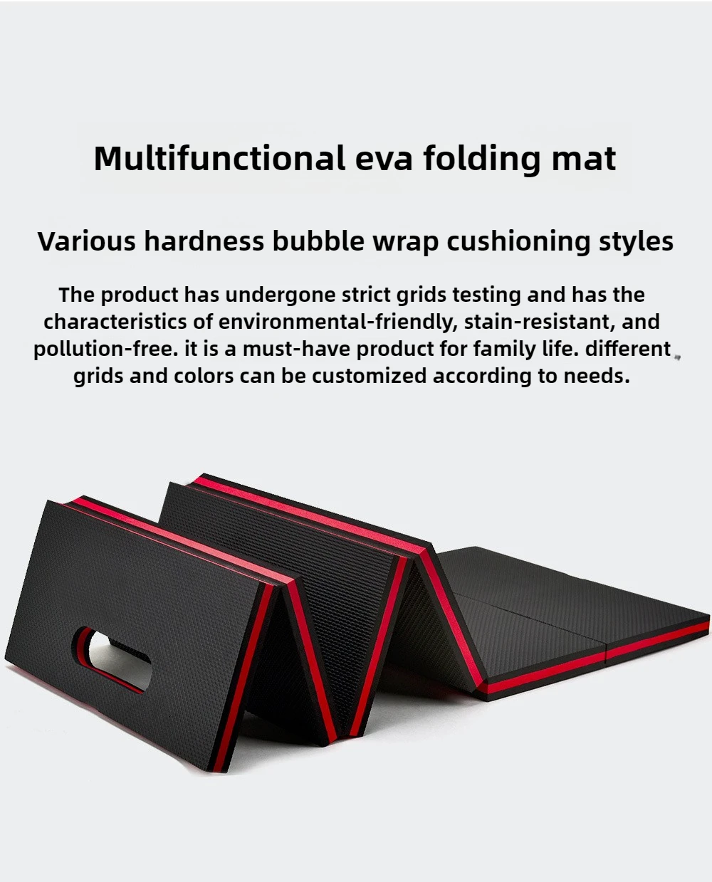 EVA Foam Folding Mat-High-Density Anti-Slip Kneeling Pad for Auto Repair & Garage Use