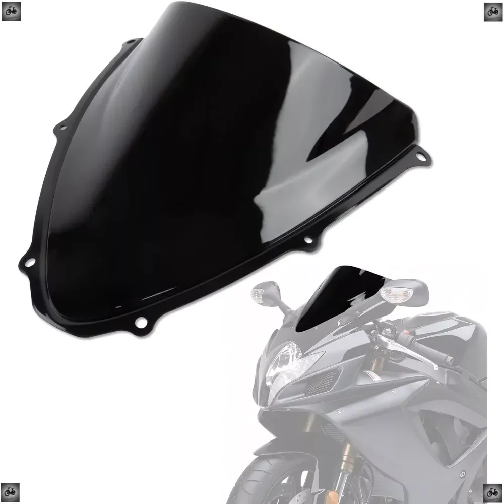 

Motorcycle Front Windshield Windscreen Windscreen Double Bubble for Suzuki GSXR600 GSXR750 K6 2006-2007 Accessories