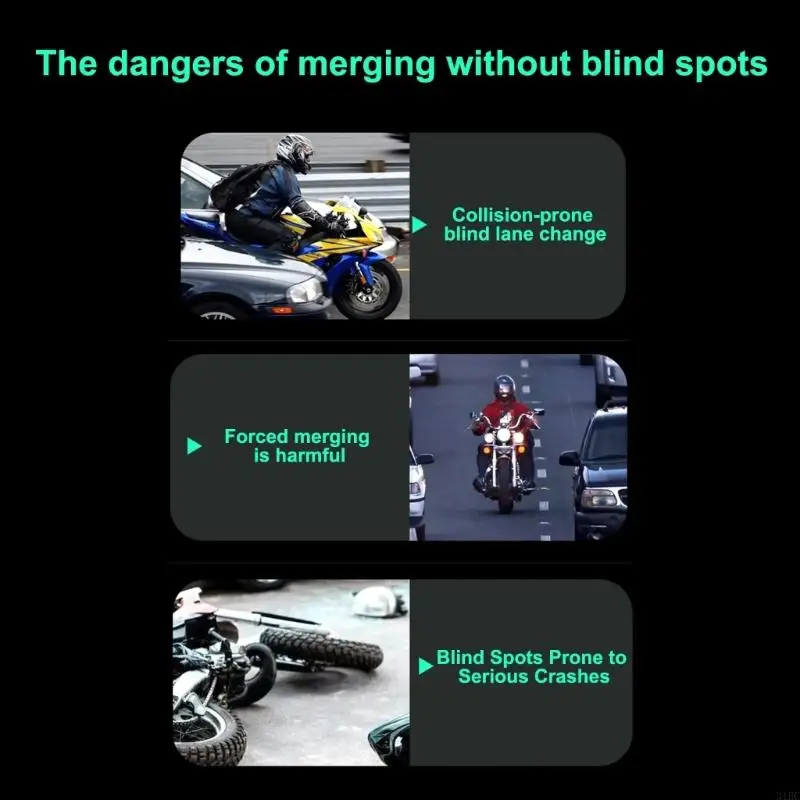 652F Motorcycle Blind Monitoring BSD Distance Assistant Millimeter Detection System Lane Changing Warning
