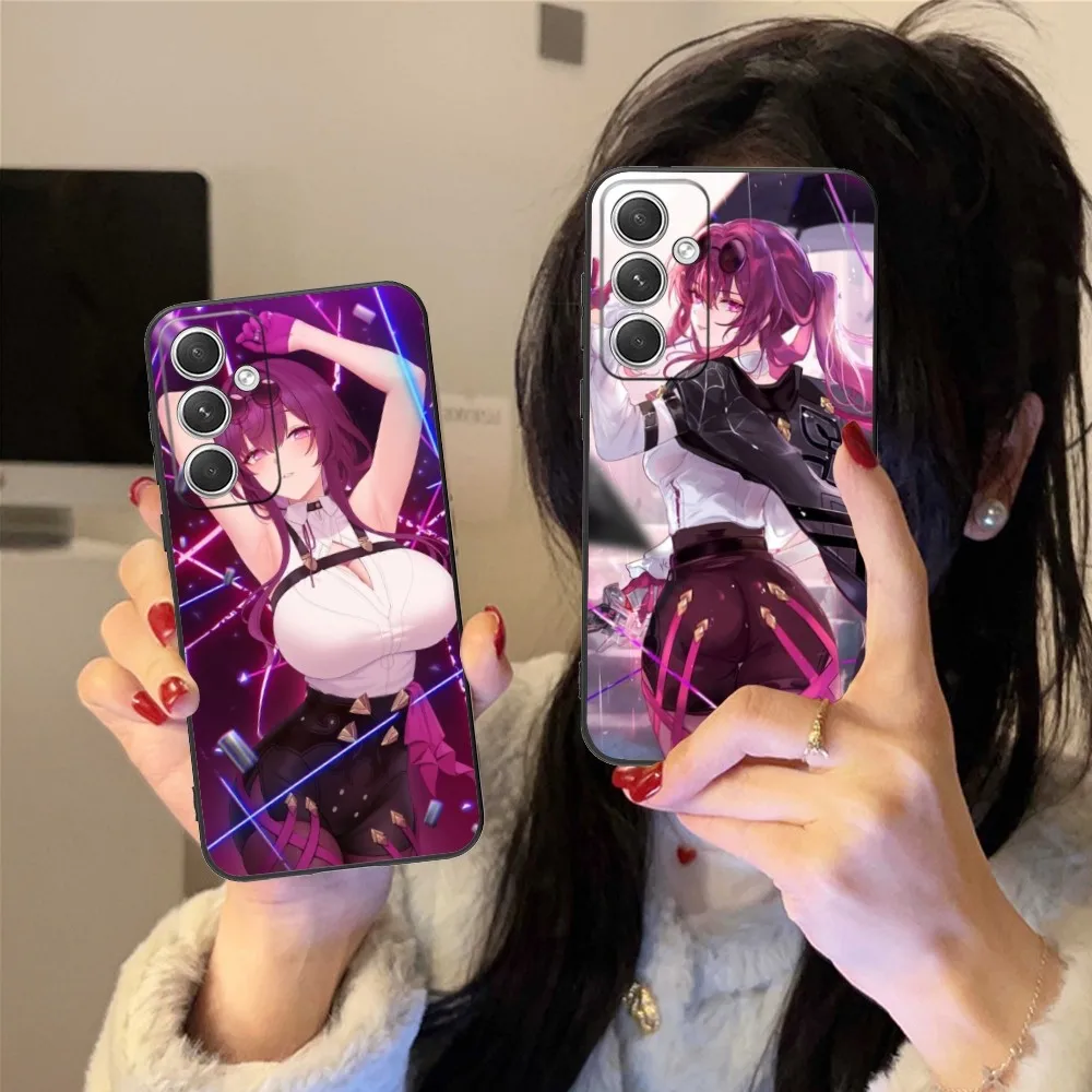 Honkai Star Rail Kafka Mobile Phone Case For Samsung Galaxy S24 S23 S22 S21 S20 S10 S9 Plus Fe Ultra Lite Black Cover Funda