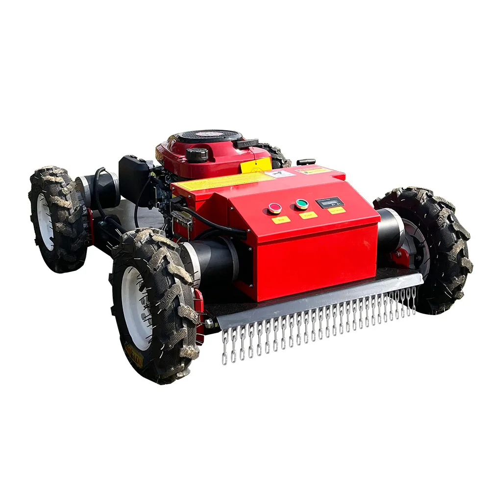 High Speed Garden Electric Remote Control Robot Lawn Mower Grass Cutting Machine