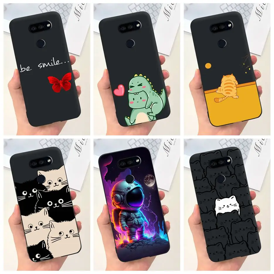 Per Lg K41S Custodia Lm-K410 Cute Fashion Cartoon Cover Per Lg K51S Custodia Morbida In Silicone Per Lg K40S K41S K51S Cover Posteriore Paraurti