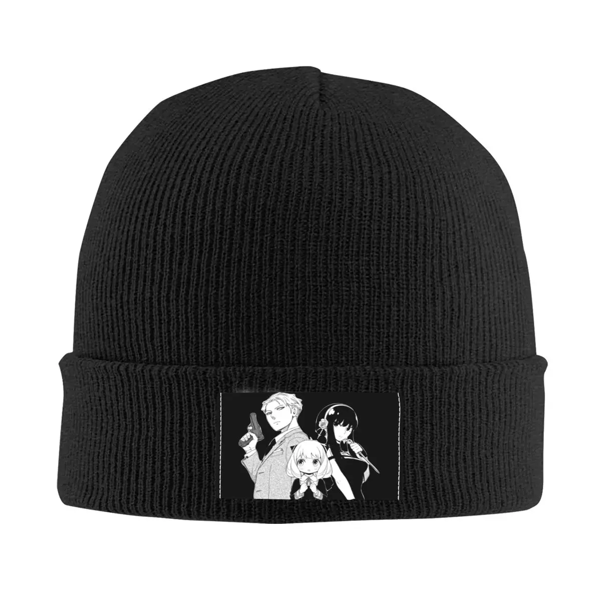 Spy X Family Classic T-Shirt Muslimah Hat Autunno Inverno Berretti Warm Spy X Family Anime Yor Forger Caps Unisex Skullcap