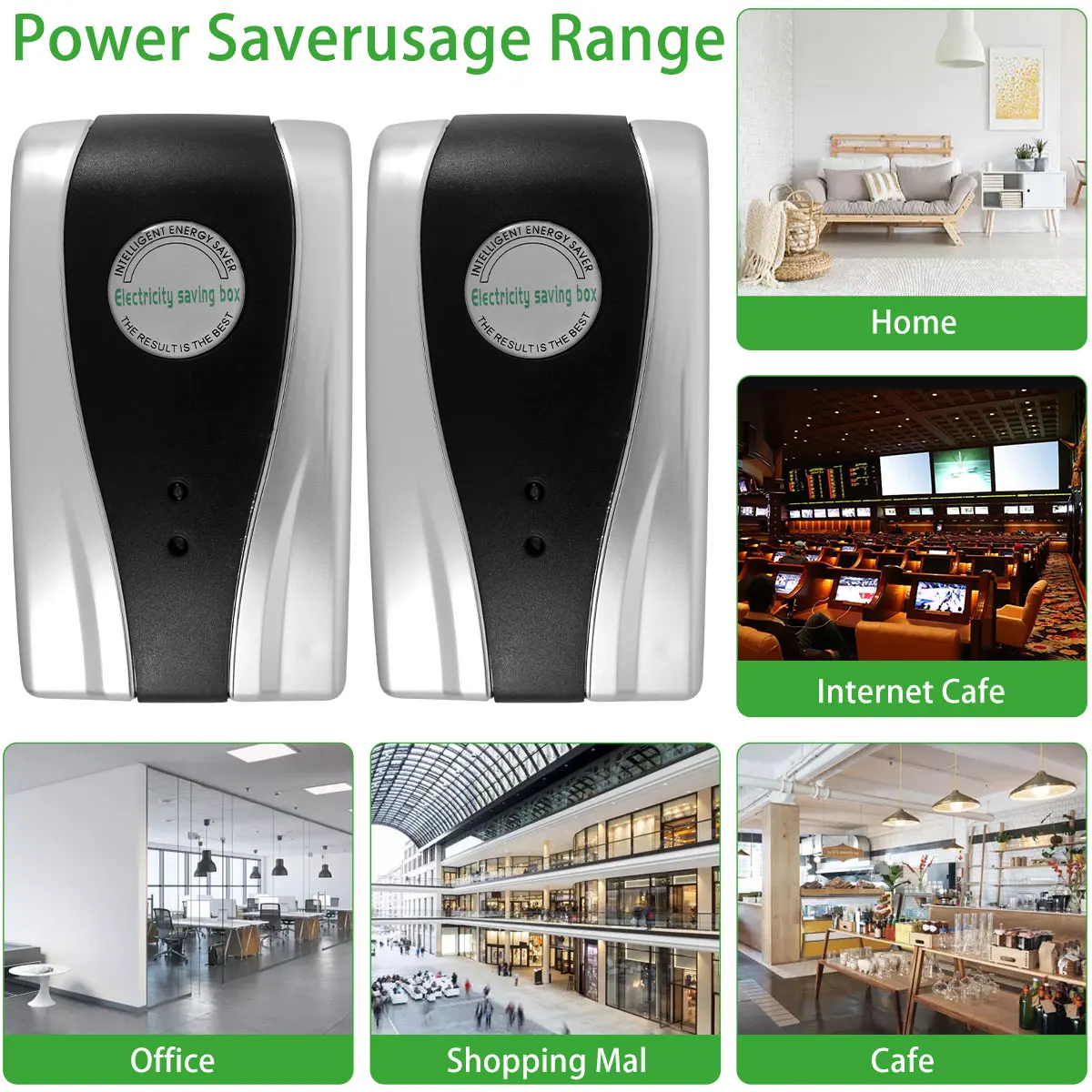 Smart Electricity Saving Box - Energiespargerät 90V-250V Für Haus & Büro Stromkosten Reduzieren