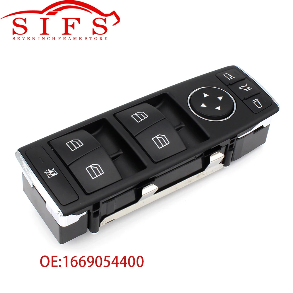 

Window Lifter Switch For MERCEDES BENZ A-CLASS W176/B-CLASS W242 W246/M-CLASS W166/GLA-CLASS C117 X117 X156/GLE W166 1669054400