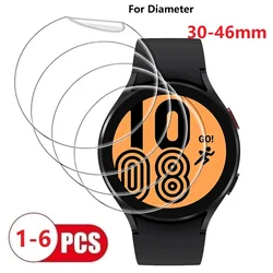 Premium Screen Protector Film for Smart Watches - Universal Fit Smartwatch Accessory (Diameter 34 mm)