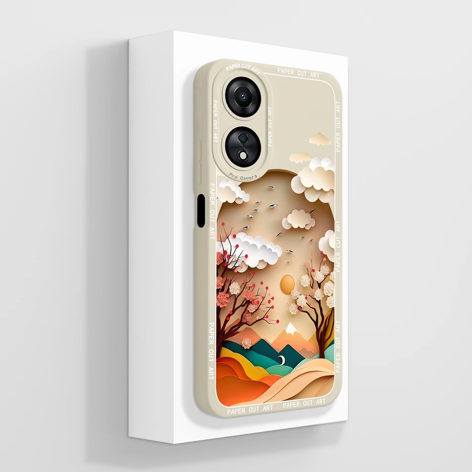 Creative Camera Protection Soft Liquid Silicone Phone Case - Durable Back Cover