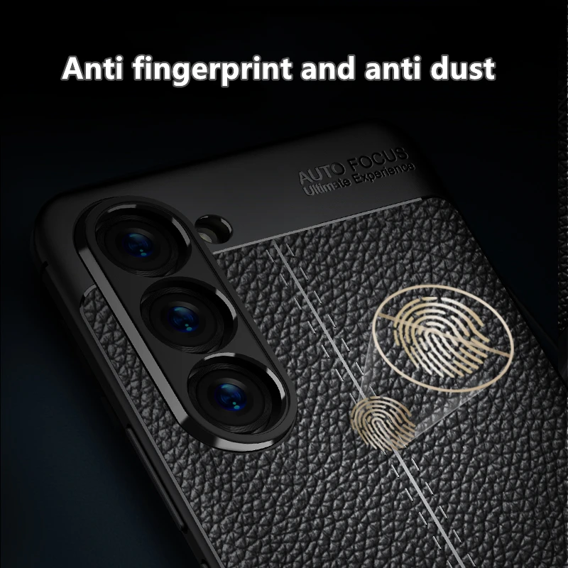 Shockproof Leather TPU Phone Bumper Case