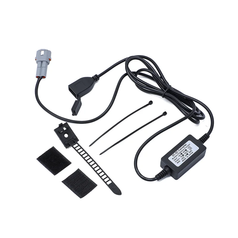 Per Yamaha Mt 07 Fz07 Fz09 Tracer Xsr700 Ausiliario Mt07 Mt09 Caricatore Usb Uscita Dc 2A Ingresso 5V Convertitore Plug And Play 12V/24V