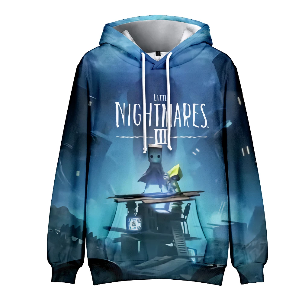 Little Nightmares 3 Hoodie Anime Cartoon Long Sleeve Man Woman Hooded Sweatshirt Harajuku Streetwear  New Games 3D Clothes