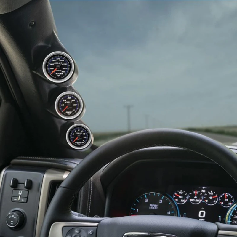 Universal Triple Holes A-Pillar Gauge Pod | In Stock - Foto 2