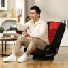 Swivel Gaming Chair Multipurpose Floor Gaming Chair for Playing Video Games, TV, Reading w/Armrest Lumbar Support -2set 3