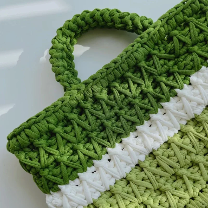 Flat Thread T-Shirt Yarn DIY Soft Weaving Sewing Knitting Material for Carpets Bags Slippers Sandals 39 Colors Crochet Handmade 4