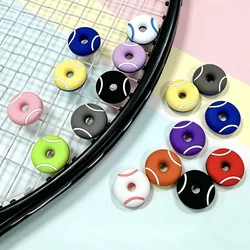 HEAD Multi-Color Silicone Tennis Racket Shock Absorber with Double-Sided Fish Head Logo - Available in 10/30/50pcs Sets (10pcs Random Color)