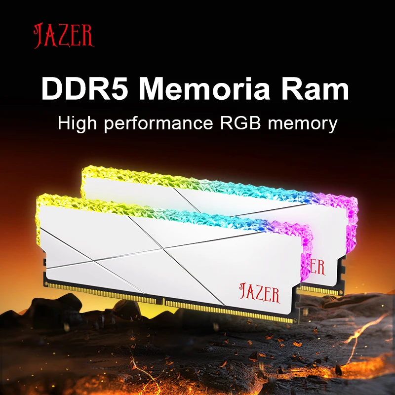 JAZER RGB DDR5 16GB 6800MHz DDR5 32GB(16GBX2) SK-Hynix A-die