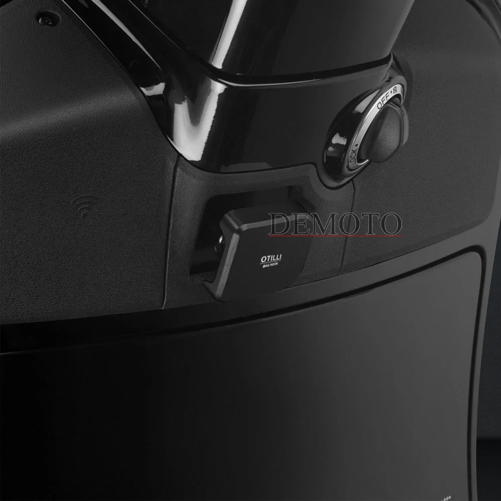 

Новые аксессуары, крючок для багажа, алюминиевый CNC - Vespa GTS 125-300 2022-2024-черная декоративная рамка