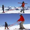 1PC Children's Skiing Safety Training Belt Ice Skating Traction Binding Tension Rope Balance Turning Aid Protective Belt 1