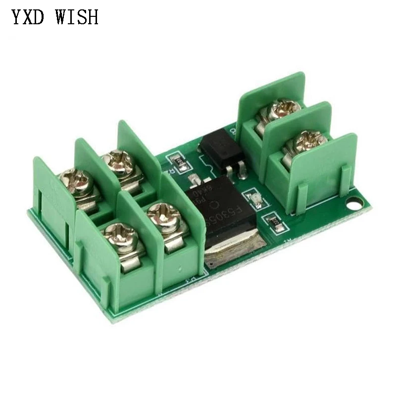 10개 DC 5V-36V 전자 펄스 트리거 스위치 제어판 MOS FET 필드 효과 모듈 드라이버 LED 모터 펌프 DIY 키트
