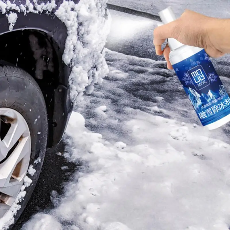 100ml Car Deicer Spray Antifreeze For Car Window Effective Fast Acting Windshield Deicing Spray Frost Melt Pro Frost Removal