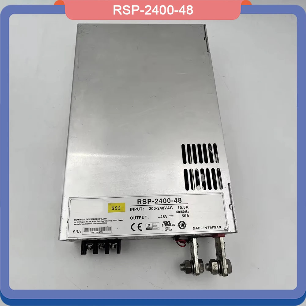 For MW RSP 2400 48 Switching Power Supply 48V 50A AC DC 2400W