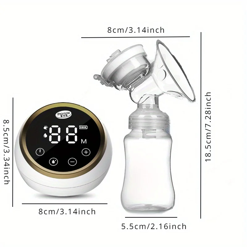 Electric Breast Pump Integrated Automatic Bilateral Intelligent Mute