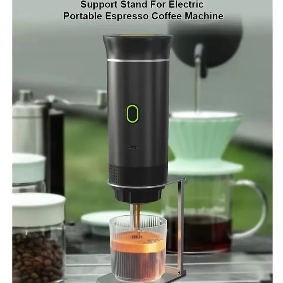 Foldable Coffee Machine Stand Portable Sturdy Drip Filter Holder Aluminum Alloy Durable Bracket foldable coffee machine stand