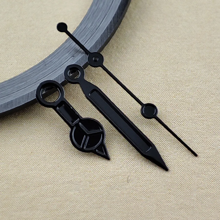 Mercedes Benz-Inspired Black Oil Watch Hands – Premium Watch Accessories