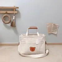 Canvas Mommy Bag Large Maternity Bag Multifunctional Mother and Baby Diaper Shoulder Crossbody Bags for Women Stroller Bag 1
