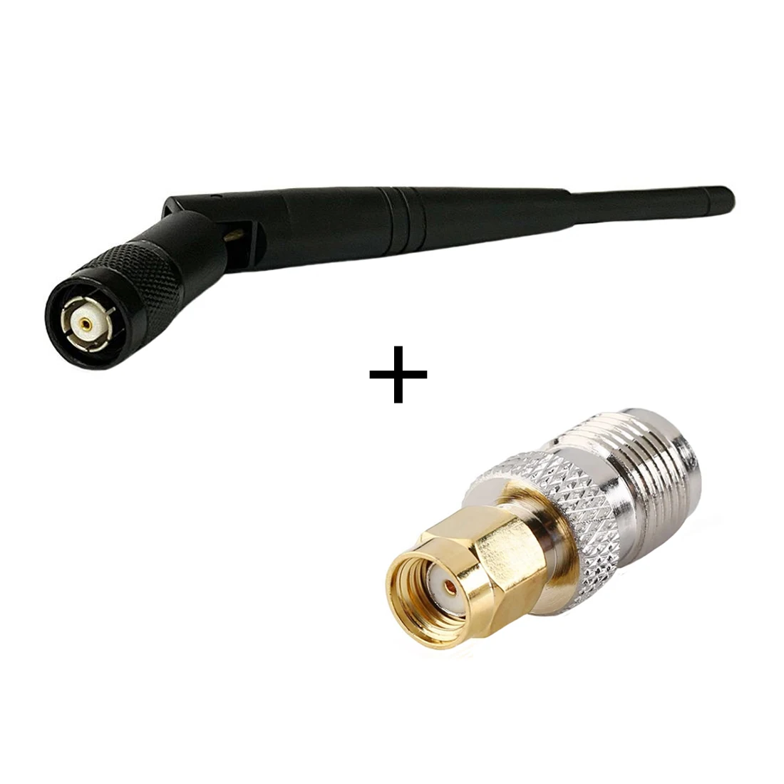 Wifi Antenna 2.4Ghz 3dbi RP-TNC Connector for Wireless Router + RP-TNC Female Switch RP-SMA Male Plug RF Coaxial Adapter
