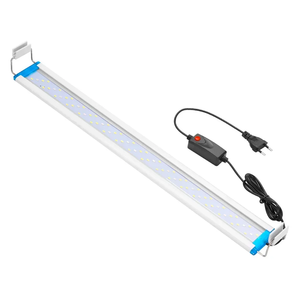 Fish Lamp 18-71CM Ultra-thin Aquarium Light 3 Mode LED Plant Lighting 90-260V 5730 Chip Aquatic Water Grass Growing aquarium light led lamp aquarium lamp