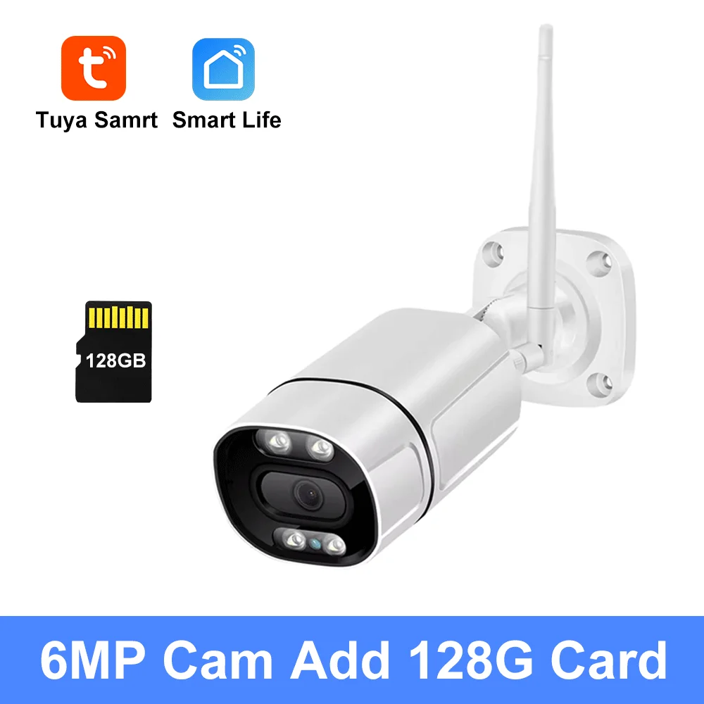 6MP Cam 128G Card