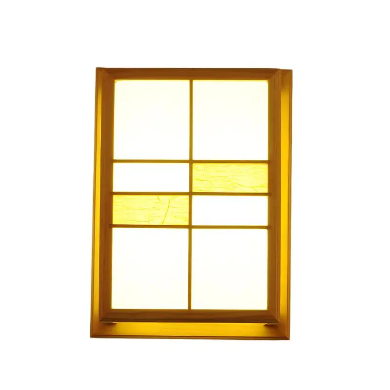 

Japanese-style Room Lamp Tatami Solid Wood Wall Dining Bedroom Study Corridor Balcony LED Decorative