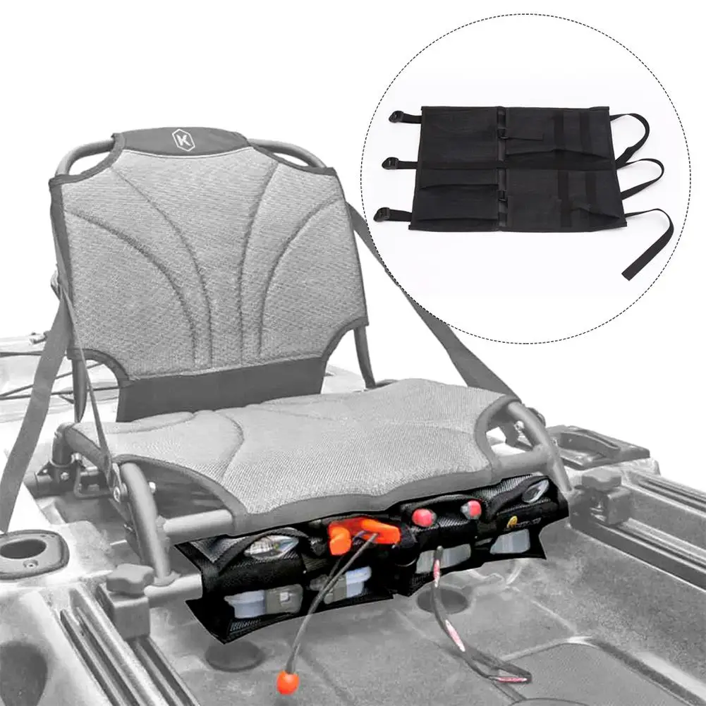 Kayak Seat Storage Bag Adjustable Buckle Strap Organizer Water Sports Fishing  Gear Accessories - AliExpress