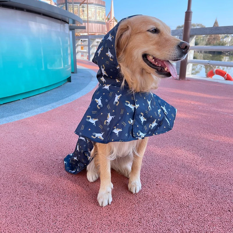 Make Your Dog Look Cuter And Funnier With Cartoon Raincoat