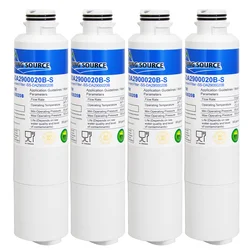 Refrigerator Water Filter Compatible with DA29-00020A/B, DA29-00020B-1, HAF-CIN/EXP, 46-9101 for French Door Fridge