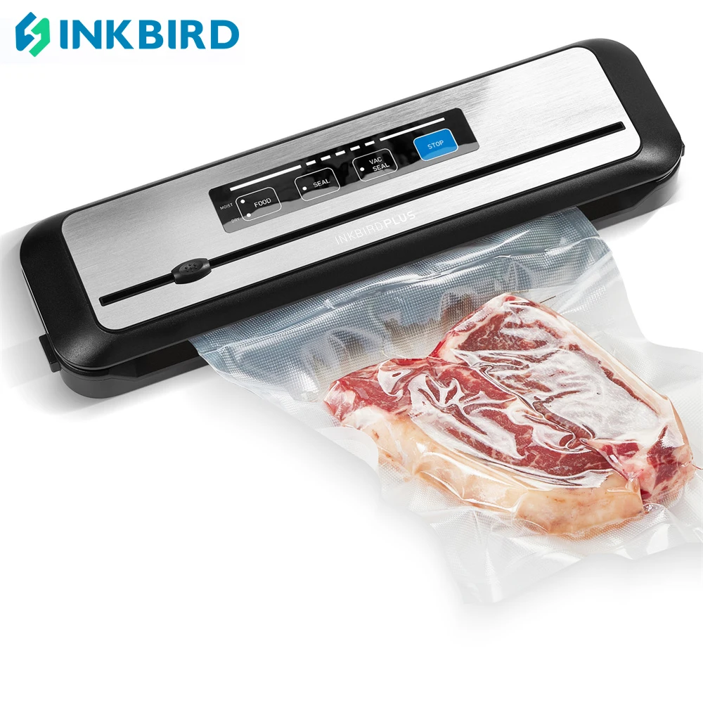 Inkbird Inkvs01 Vacuum Sealer Automatic Sealing Machine 5x Longer
